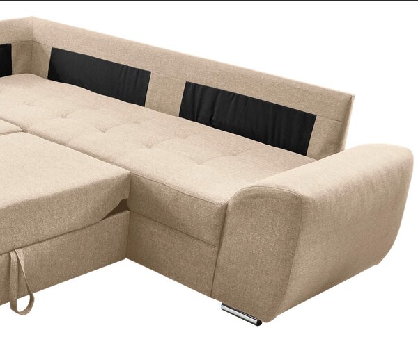 SEDACÍ SOUPRAVA, textil, béžová Livetastic - Sedací soupravy, Online Only