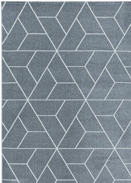 Kusový koberec Efor 3715 grey - 80 x 150 cm