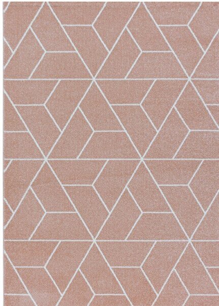 Kusový koberec Efor 3715 rose - 140 x 200 cm