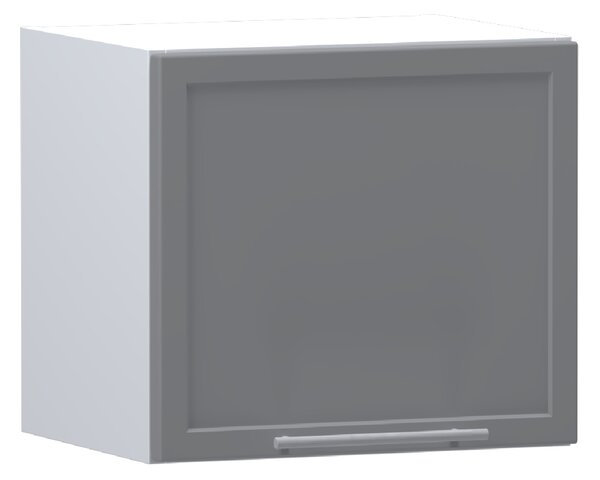 Závěsná kuchyňská skříňka ARACY - šířka 40 cm, šedá / bílá