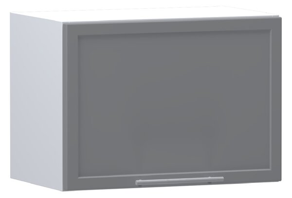 Závěsná kuchyňská skříňka ARACY - šířka 50 cm, šedá / bílá