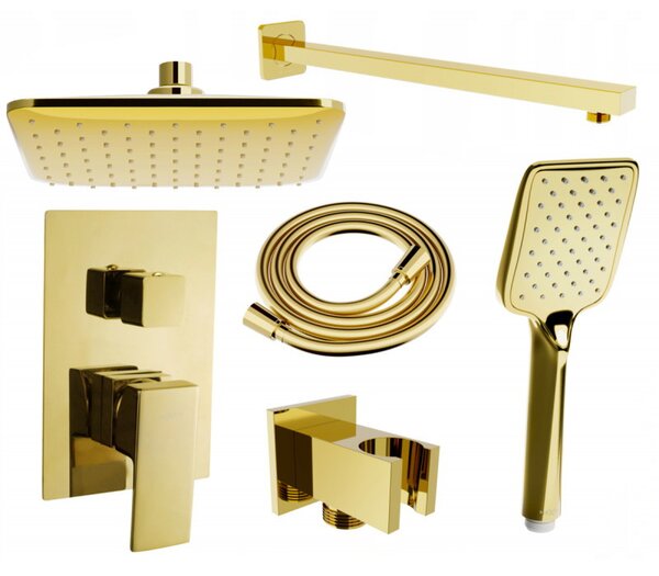 Mexen Uno DR62 podomítkový sprchový set, zlatá, 71435DR62-50