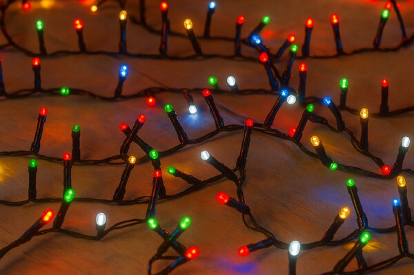 Vánoční světýlka venkovní FLASH multicolor 100 LED