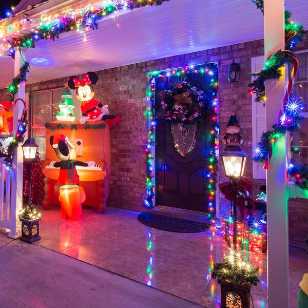 Vánoční světýlka venkovní FLASH multicolor 100 LED