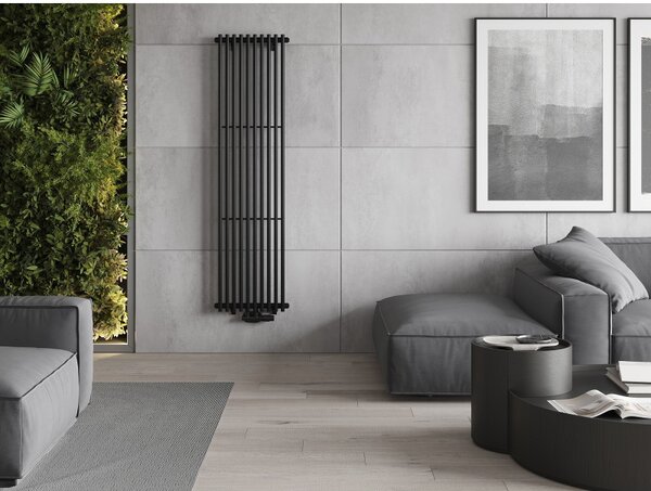 Mexen Tulsa, topné těleso 1600 x 420 mm, 613 W, černá, W219-1600-420-00-70