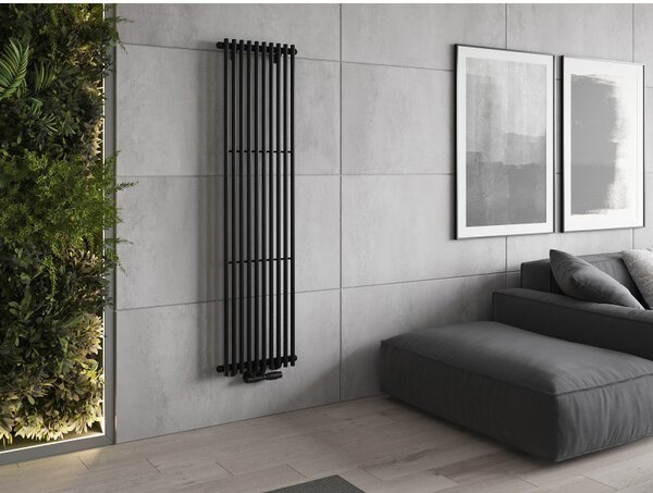 Mexen Tulsa, topné těleso 1600 x 420 mm, 613 W, černá, W219-1600-420-00-70
