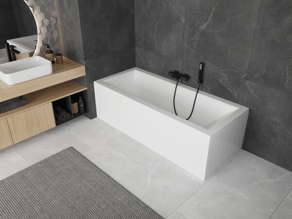 Mexen Cubik obdélníková vana 120 x 70 cm s krytem, bílá - 55031207000X