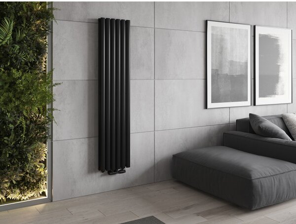 Mexen Dallas, topné těleso 1600 x 360 mm, 1039 W, černá, W214-1600-360-00-70