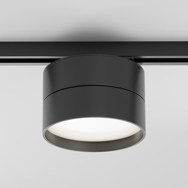Maytoni LED svítidlo ONDA černé 18W pro 1F systém UNITY, v. 11 cm, 4000K nestmívatelné