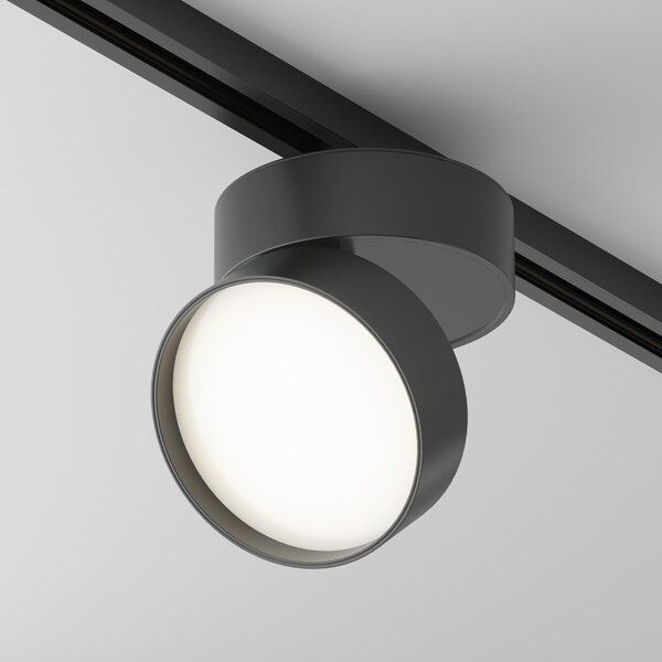 Maytoni LED svítidlo ONDA černé 18W pro 1F systém UNITY, v. 11 cm, 4000K nestmívatelné