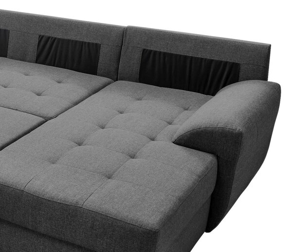 SEDACÍ SOUPRAVA, textil, šedá Livetastic - Sedací soupravy, Online Only