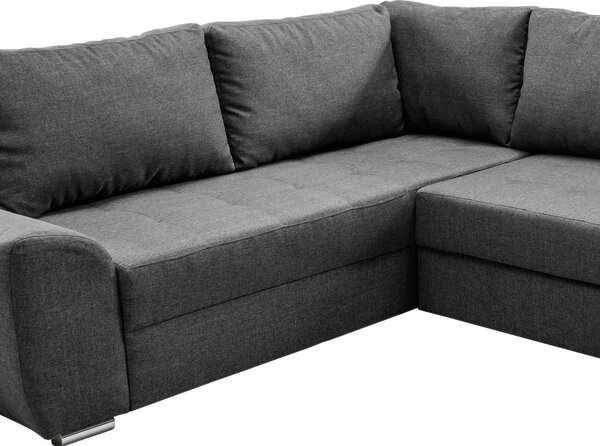SEDACÍ SOUPRAVA, textil, šedá Livetastic - Sedací soupravy, Online Only