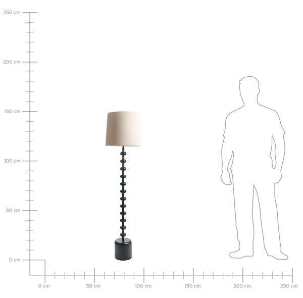 Stojací lampa KRIOS Kov Černá