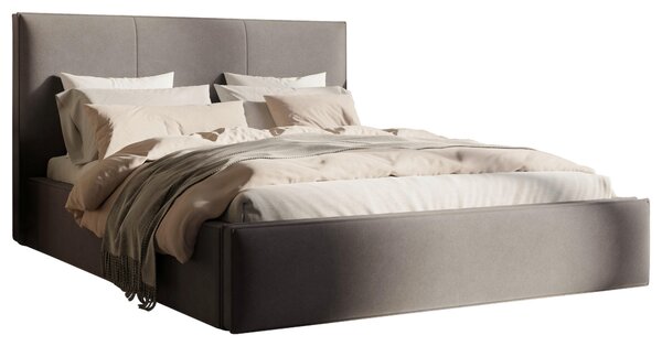 ČALOUNĚNÁ POSTEL, 180/200 cm, šedá Chameo - Postele s úložným prostorem, Online Only