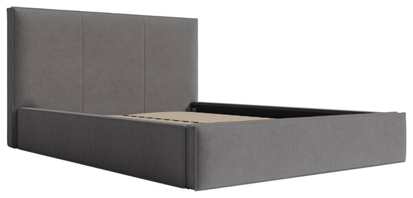 ČALOUNĚNÁ POSTEL, 180/200 cm, šedá Chameo - Postele s úložným prostorem, Online Only
