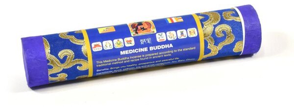 Bhútánské vonné tyčinky "Medicine Buddha", 20x4cm