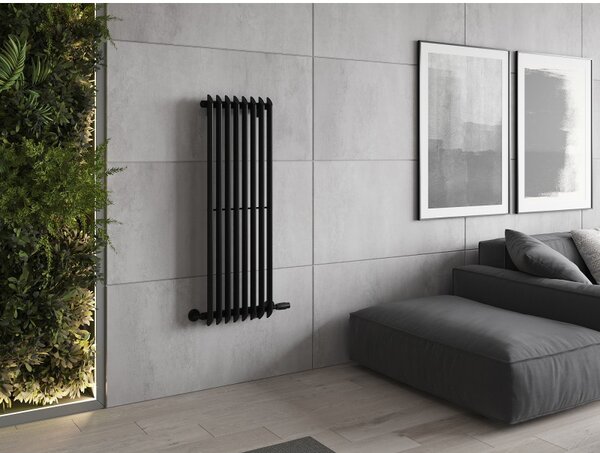 Mexen Atlanta, topné těleso 1200x405 mm, 646 W, černá, W211-1200-405-00-70