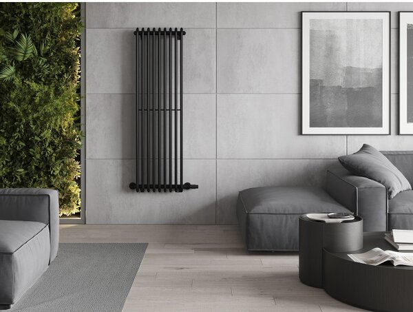 Mexen Atlanta, topné těleso 1500x460 mm, 894 W, černá, W211-1500-460-00-70
