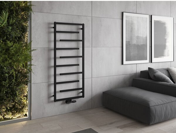 Mexen Orlando, topné těleso 1380 x 600 mm, 499 W, černá, W207-1380-600-00-70