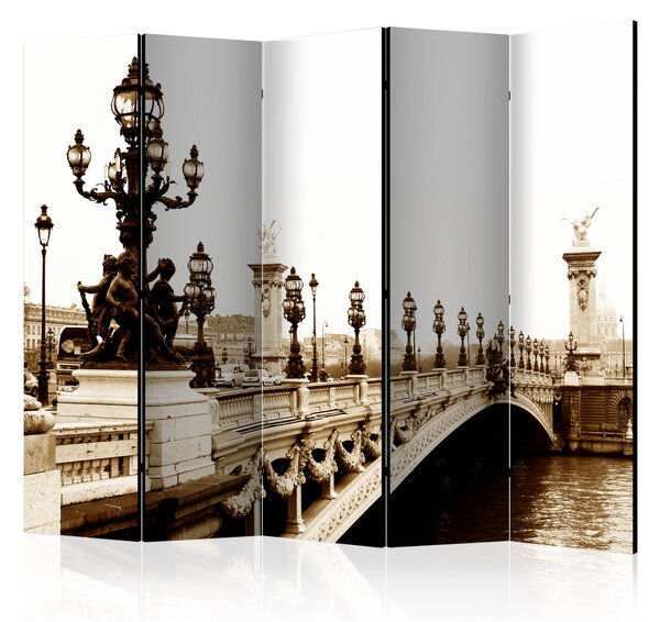 Artgeist Paraván - Alexander III Bridge, Paris II [Room Dividers] Size: 225x172