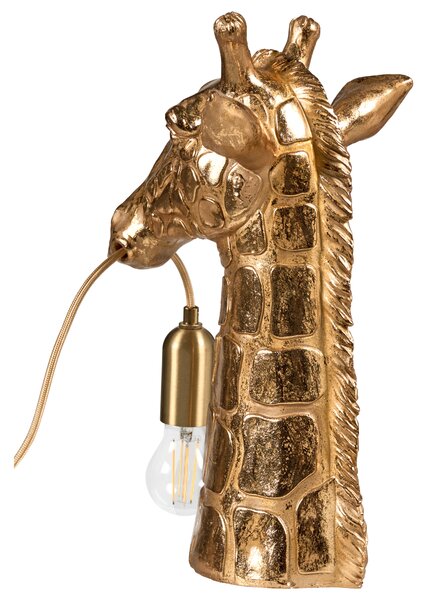 Stolní lampa Žirafa MALAIKA Zlatá