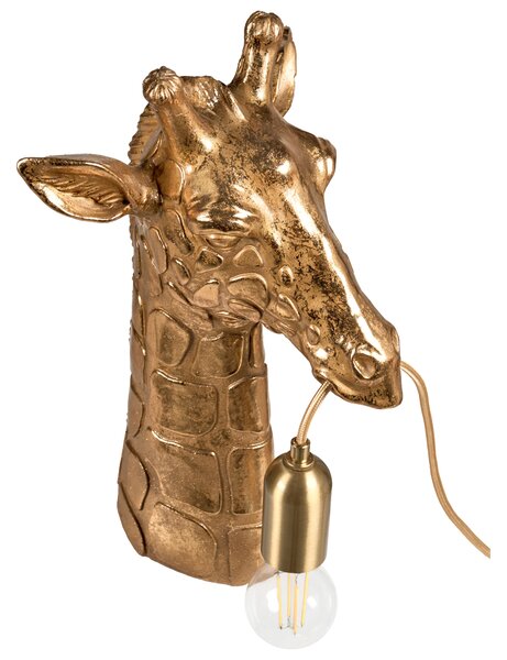 Stolní lampa Žirafa MALAIKA Zlatá