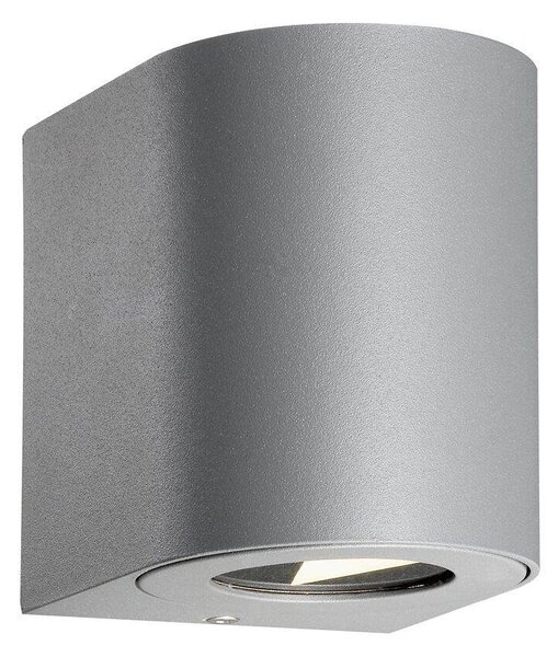 NOR 49701010 Venkovní nástěnné svítidlo Canto 2 2x6W LED šedá čirá - NORDLUX