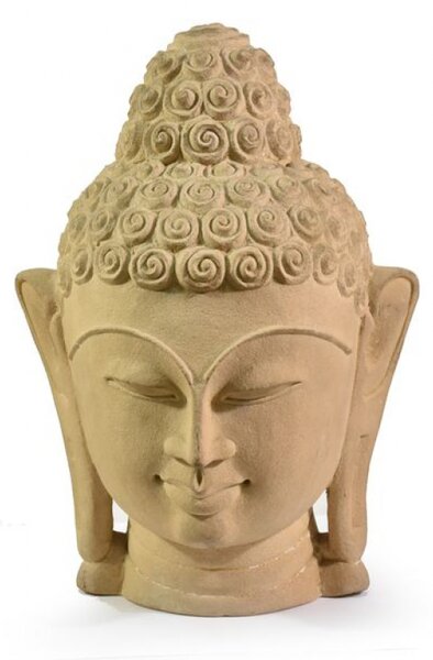 Hlava Buddhy, 15x19x24cm