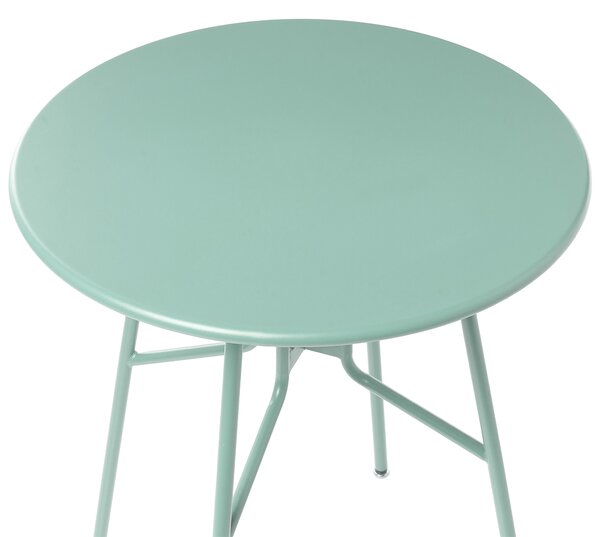 Bistro stolek TALTAL 64 cm 64 cm Kov Světle zelená