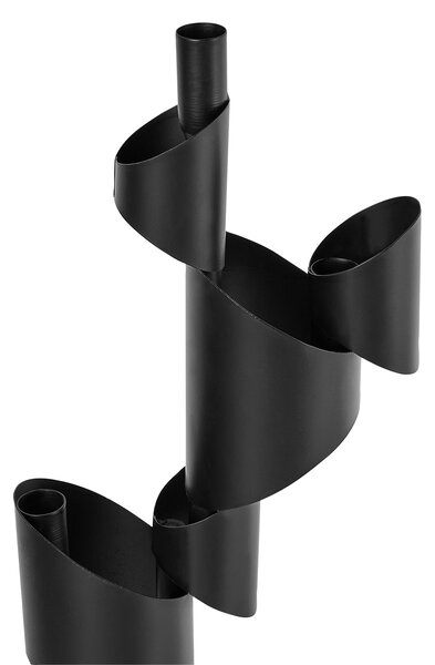 Svícen AMILLY Kov 51 cm Černá