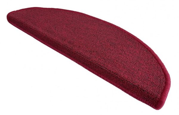 Vopi Nášlapy na schody Astra červená půlkruh, samolepící - 24x65 půlkruh (rozměr včetně ohybu)
