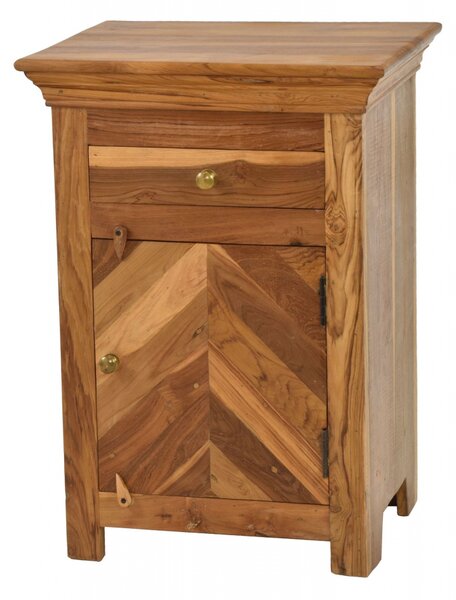 Noční stolek z mangového dřeva, 50x40x70cm
