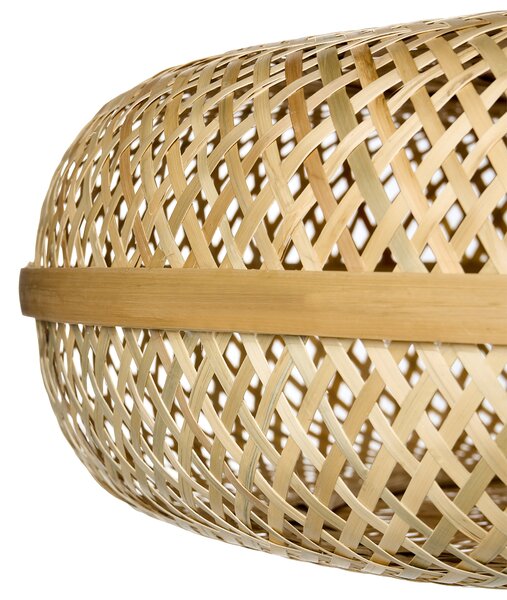 Závěsná lampa LAJAS Bambus Přírodní