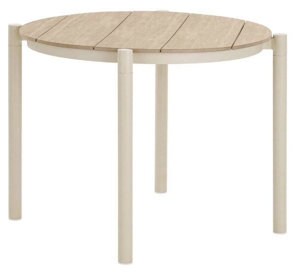 -25 % Dny MOMENTI– Nordic Living Béžový zahradní set stolu a čtyř židlí Ela