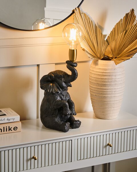 Stolní lampa Slon FORTUNA Černá