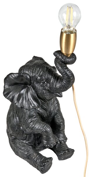 Stolní lampa Slon FORTUNA Černá