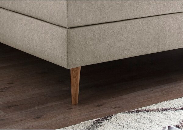 Béžová boxspring postel 160x200 cm Massello – Meise Möbel