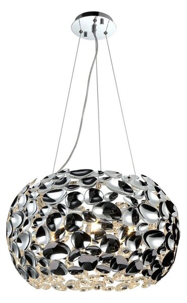 Open Design OR80162 - Lustr na lanku CARERA 6xG9/7W/230V pr. 55 cm lesklý chrom