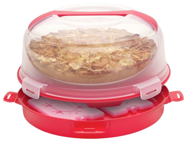 PŘENOSNÝ BOX, 34,5/18 cm Homeware Profession. - Podnosy & poklopy na dort