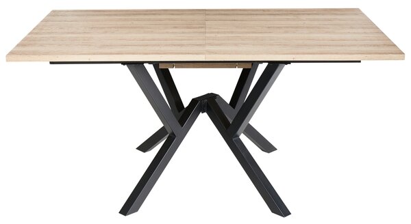 Rozkládací jídelní stůl ANSELL Světle hnědá 160/200 cm 90 cm