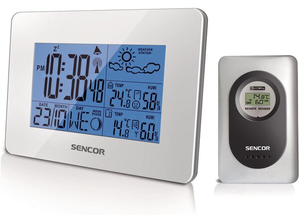 SWS 51 W BÍLÁ METEOSTANICE SENCOR
