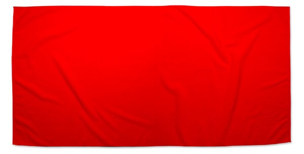 Ručník SABLIO - Červená 30x50 cm