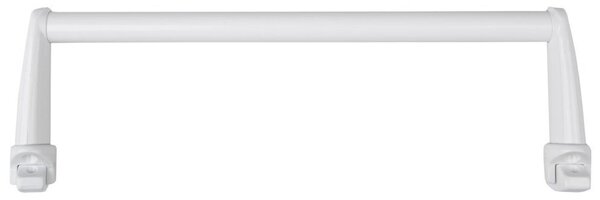 Aqualine Aqualine, Sušák ručníků na topná tělesa 46 cm, rovný, bílá, IDR-50