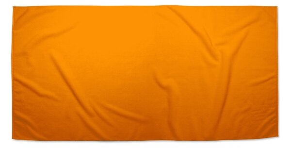 Ručník SABLIO - Neonová oranžová 30x50 cm