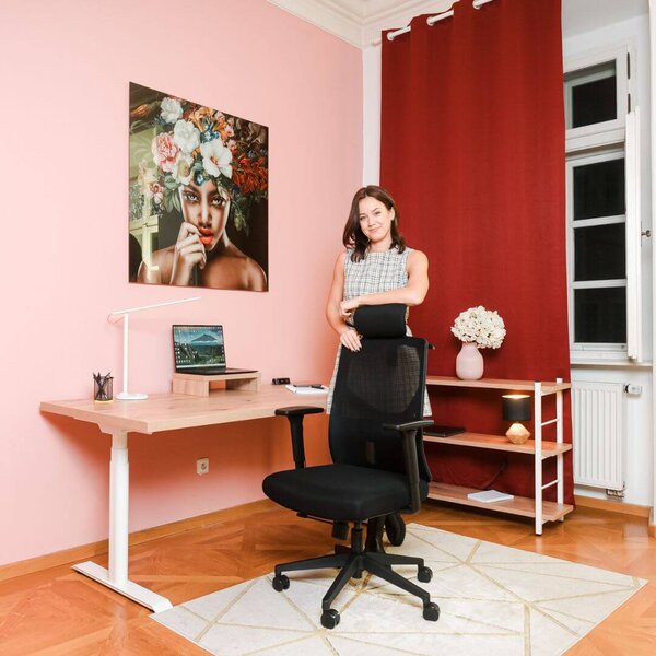 Ergonomická kancelářská židle Liftor Focus, černá