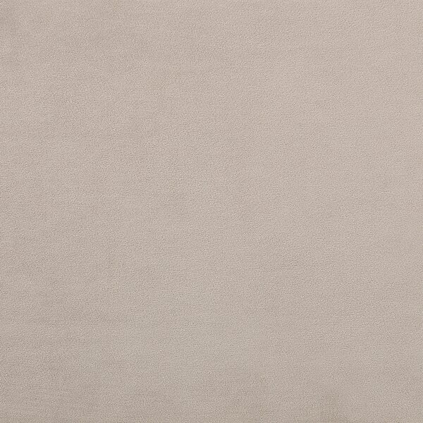 Postel Umělý samet BAJONNA 180 x 200 cm Taupe