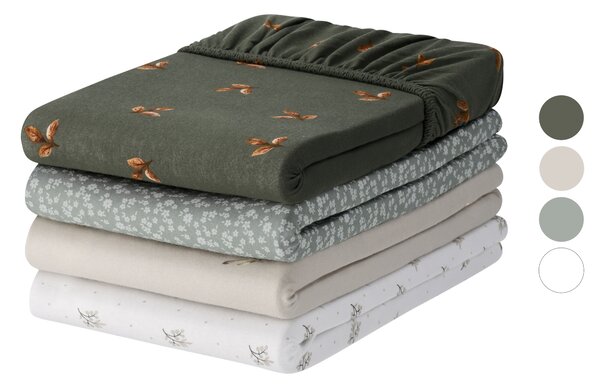 Livarno home Žerzejové napínací prostěradlo, 90-100 x 200 cm (100393236)