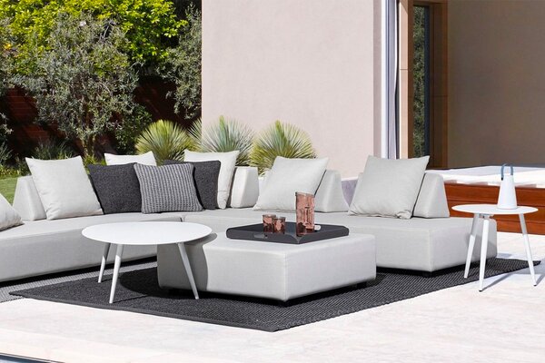 Bizzotto designové zahradní odkládací stoly Ridley (120 x 75 cm)