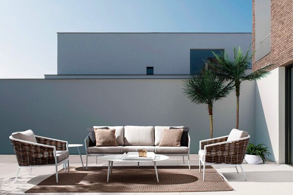 Bizzotto designové zahradní odkládací stoly Ridley (120 x 75 cm)