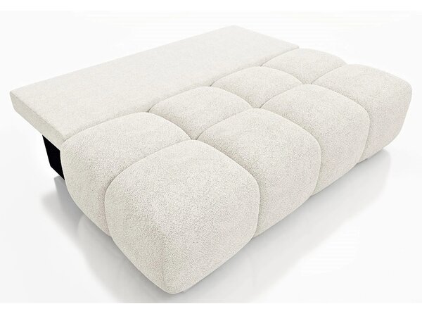 Dvoumístná rozkládací pohovka LUCY MINI | 195x104x89cm | CENTAUR KRÉMOVÁ
